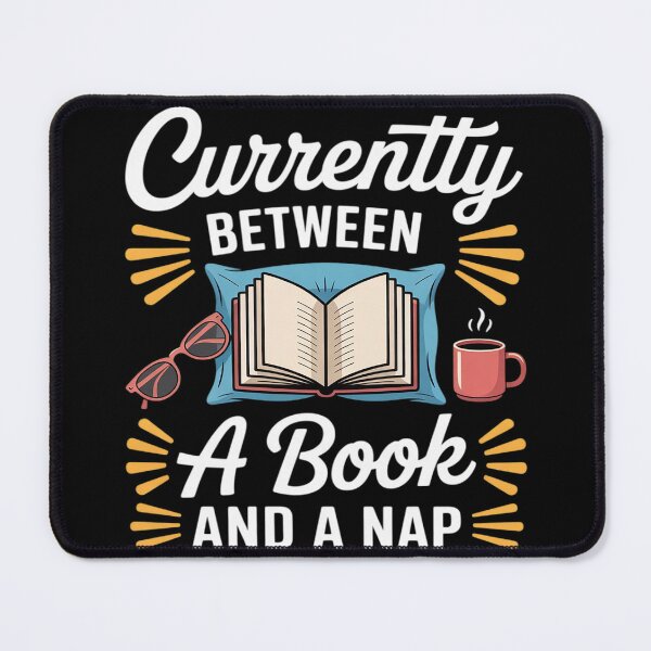 Item preview, Somewhere Between a Book and a Nap – Cozy Reading designed and sold by DetroitMug.