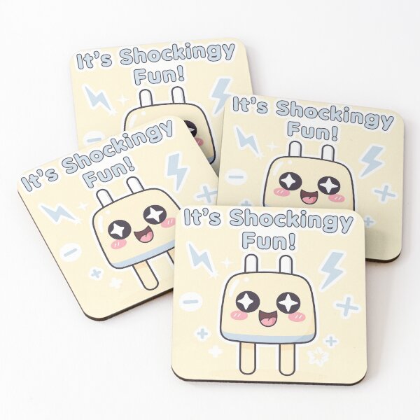 Item preview, Kawaii Plug – It’s Shockingly Fun! Cute Science for Little Inventors designed and sold by HappySproutArt.