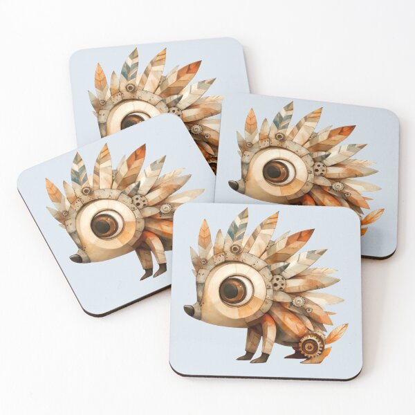 Item preview, Steampunk Mechanical Hedgehog designed and sold by CharlottePlaceArt.