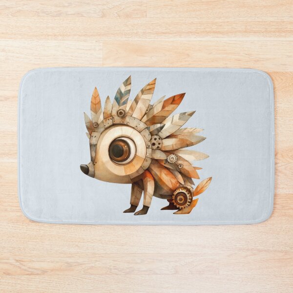 Item preview, Steampunk Mechanical Hedgehog designed and sold by CharlottePlaceArt.