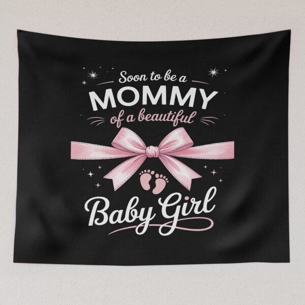 Item preview, Soon To Be A Mommy Baby Girl Mom To Be Girl Mommy Baby Girl designed and sold by DetroitMug.
