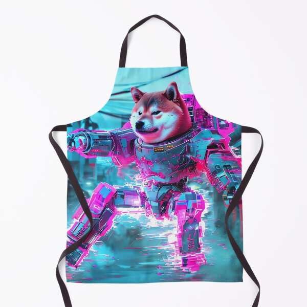 Item preview, Cyber Shiba Shogun designed and sold by ONYX Pixee.