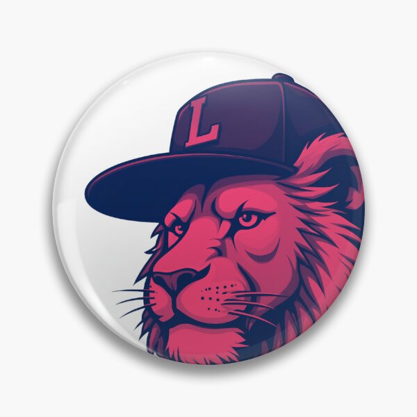 Item preview, A STREET LION WITH A HAT RED designed and sold by infinitearte.