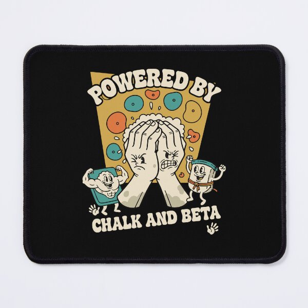 Item preview, Powered By Chalk And Beta Rock Climbing designed and sold by LuminOrb.