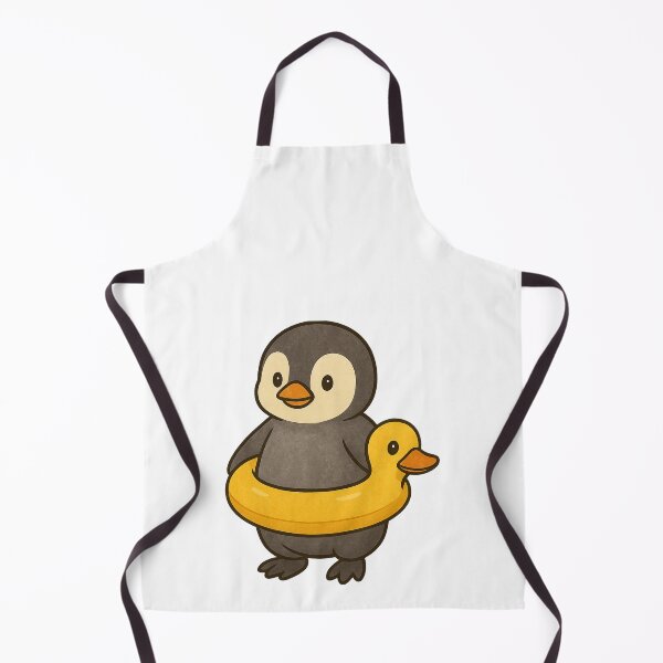 Item preview, Penguin in a rubber ring designed and sold by halibutgoatramb.