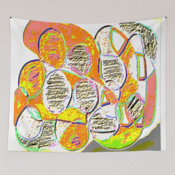 Item preview, electric pop fusion abstract colorful geometric design designed and sold by SmashingDeals.