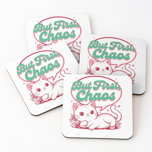 Item preview, But First, Chaos Cute Edition 2 designed and sold by Mind Empowerment Designs.