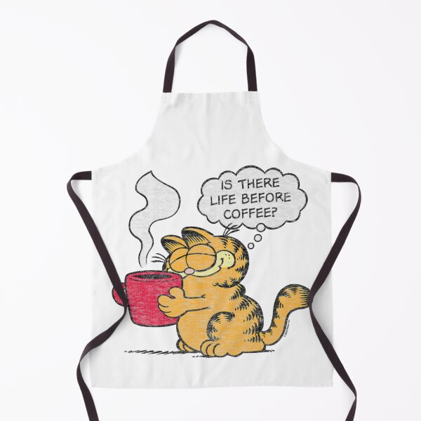 Item preview, Garfield Is There Life Before Coffee Funny Quote designed and sold by jehllutkes.
