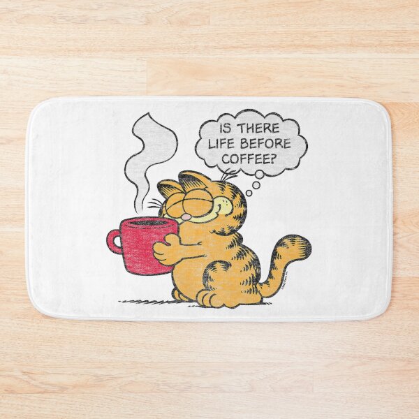 Item preview, Garfield Is There Life Before Coffee Funny Quote designed and sold by jehllutkes.