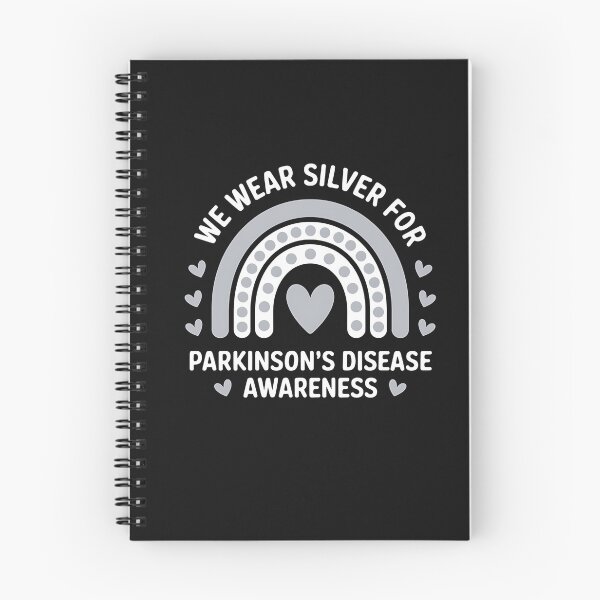 Item preview, We Wear Silver Rainbow Parkinson's Disease Awareness designed and sold by Hofersofer.