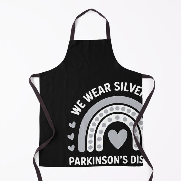 Item preview, We Wear Silver Rainbow Parkinson's Disease Awareness designed and sold by Hofersofer.
