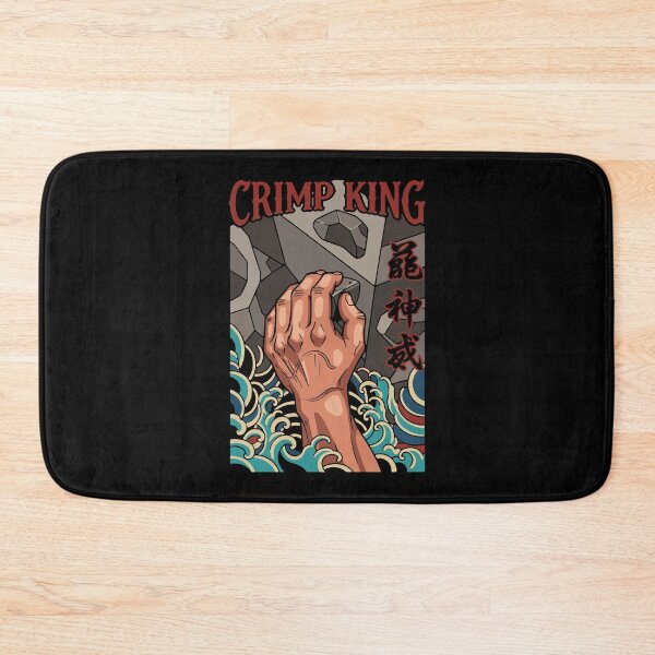Item preview, Crimp King Climbing Rock Bouldering Adventure designed and sold by LuminOrb.