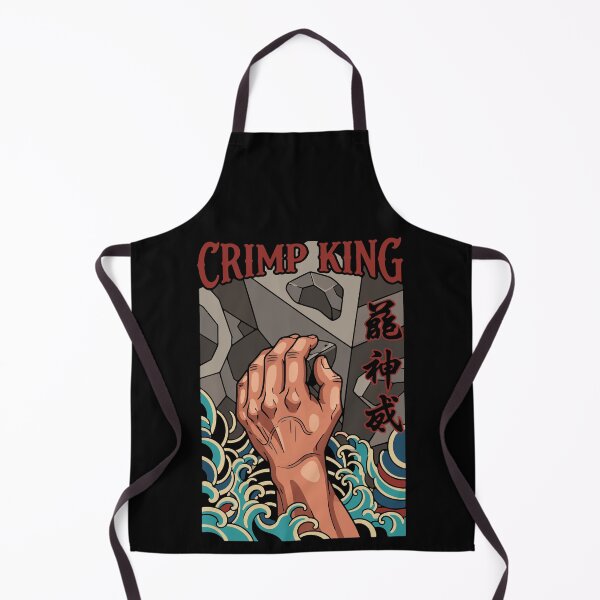 Item preview, Crimp King Climbing Rock Bouldering Adventure designed and sold by LuminOrb.