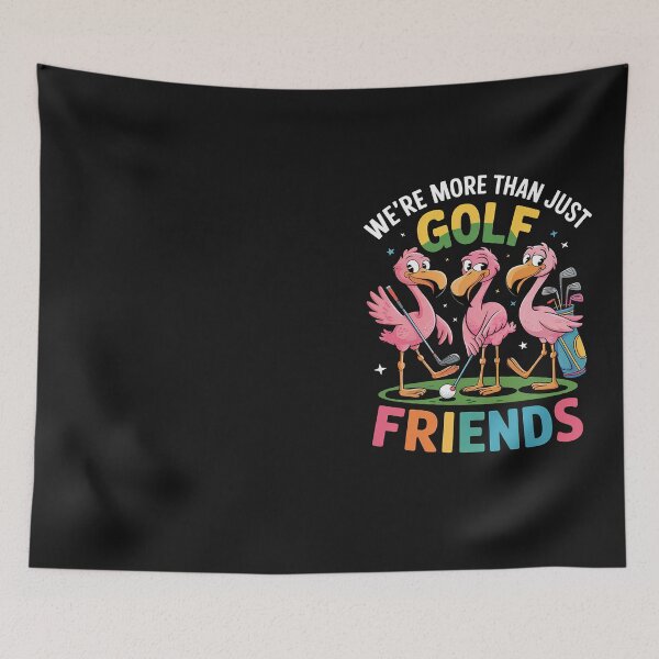 Item preview, We're More Than Just Golf Friends Shirt Flamingo designed and sold by Hofersofer.