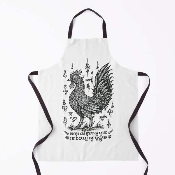 Item preview, Sacred Rooster Yantra – Majestic Thai Protective Design designed and sold by Sksticker991.