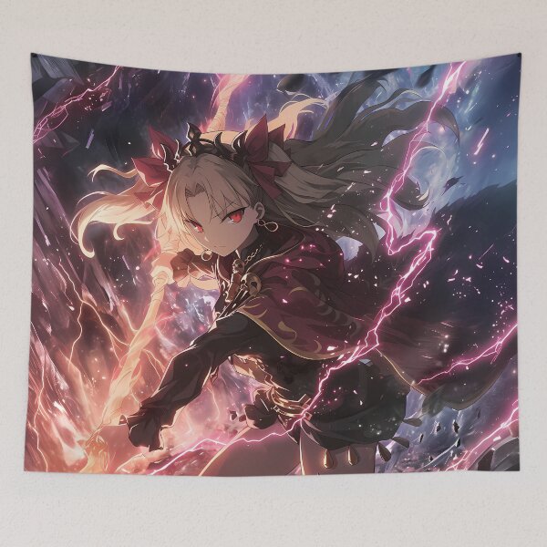 Item preview, Space Mighty Ereshkigal Fate Grand Order Dark Fantasy Lightning Battle Power designed and sold by HumbertoValveno.