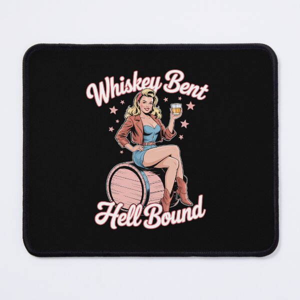 Item preview, Cowgirl Whiskey Bent & Hell Bound Western designed and sold by VasilisLamArt.