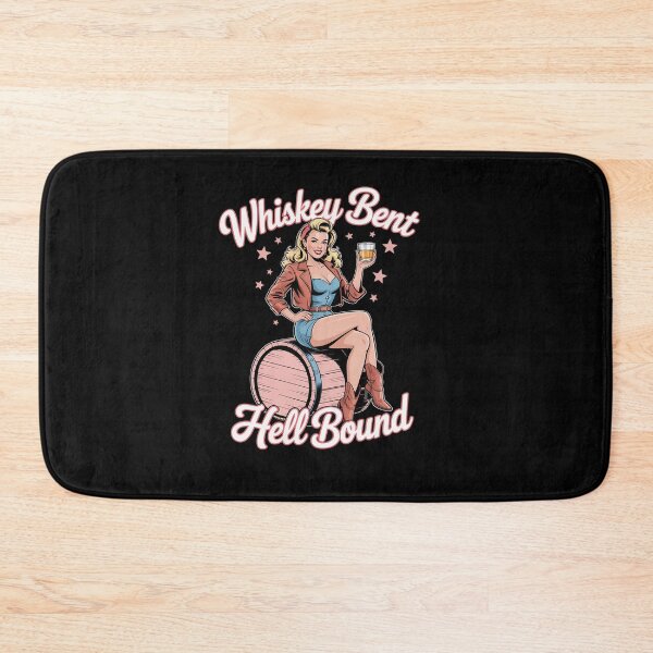 Item preview, Cowgirl Whiskey Bent & Hell Bound Western designed and sold by VasilisLamArt.
