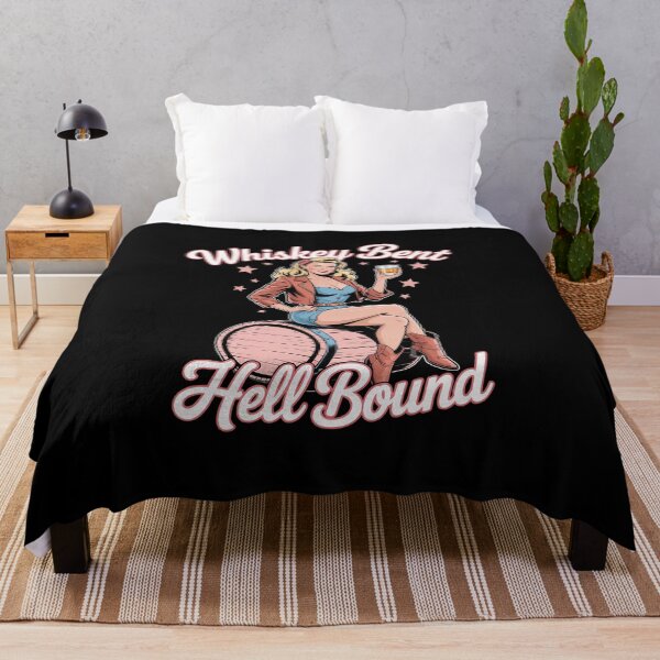 Item preview, Cowgirl Whiskey Bent & Hell Bound Western designed and sold by VasilisLamArt.