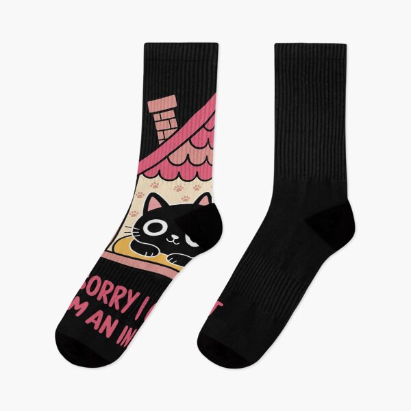 Item preview, Sorry I Can’t Go I’m an Indoor Cat Indoor Kitten designed and sold by CultureSpec.