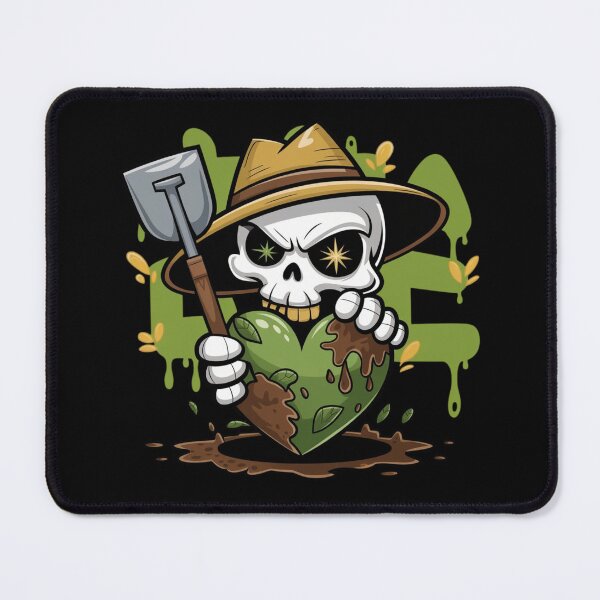 Item preview, Gardening Skull Growing Heart Plant designed and sold by WeranovDesign.