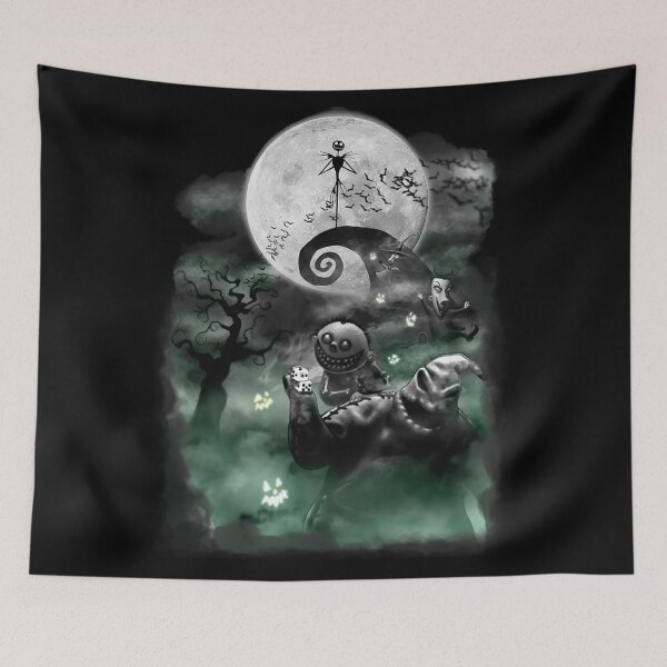 Item preview,  The Nightmare Before Christmas Haunted Scene designed and sold by jehllutkes.