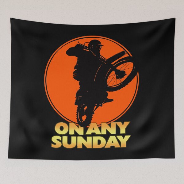 Item preview, On Any Sunday Motorcycle Motocross Enduro Movie designed and sold by Ducf7TMoiiXm.