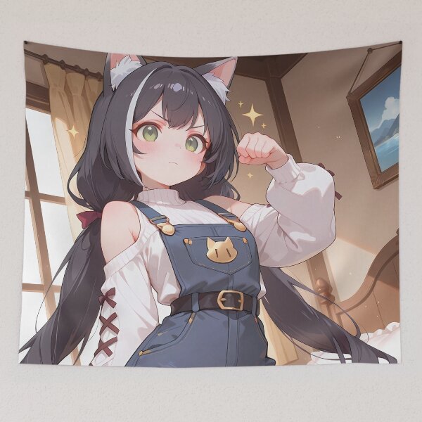 Item preview, Kyaru Determined Confident Look Princess Connect Game Anime Girl designed and sold by HumbertoValveno.