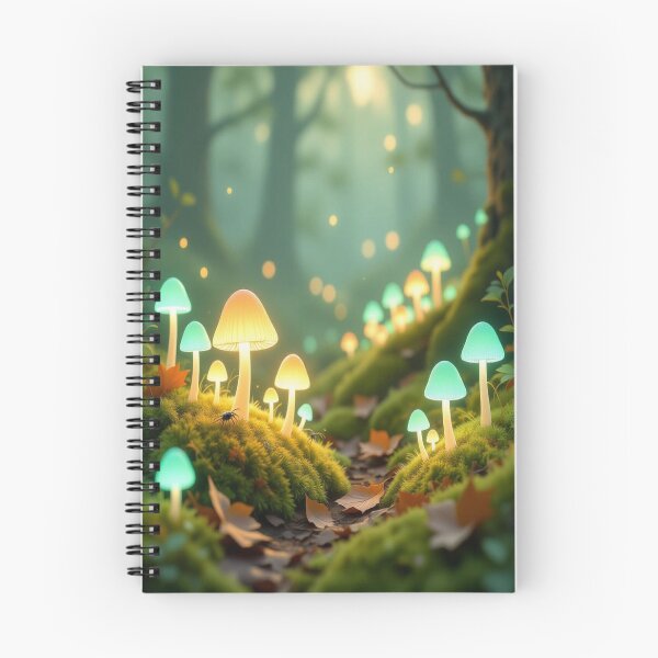 Item preview,  Bioluminescent Dreamscape designed and sold by Krati – Soulful Prints for Mindful Living.