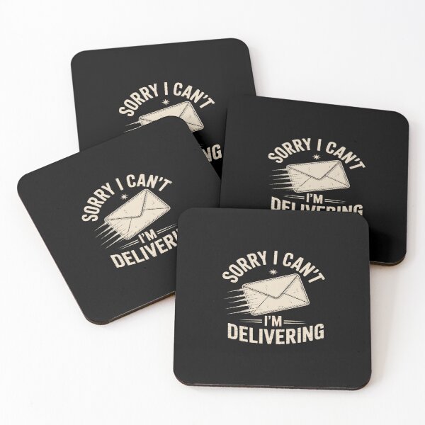 Item preview, Sorry I Can't I'm Delivering Mail Carrier Postal Worker designed and sold by CultureSpec.