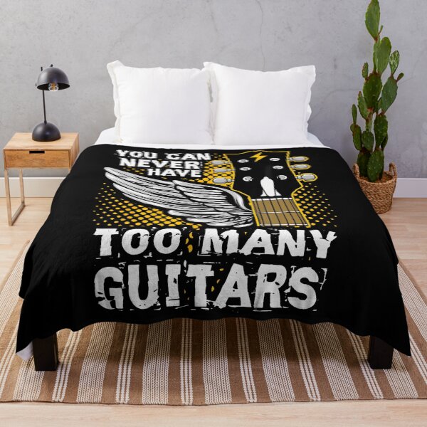 Item preview, You Can Never Have Too Many Guitars Funny Guitar Lover designed and sold by CleoRoseanna.