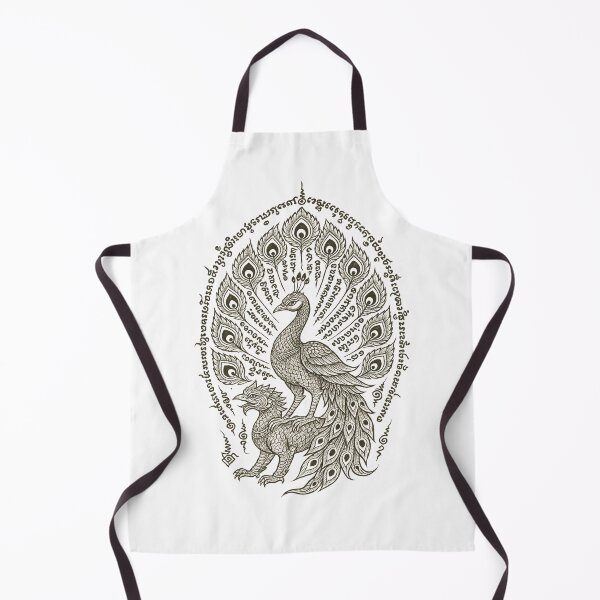 Item preview, Sacred Peacock & Himmapan Bird Yantra – Divine Elegance & Protection designed and sold by Sksticker991.