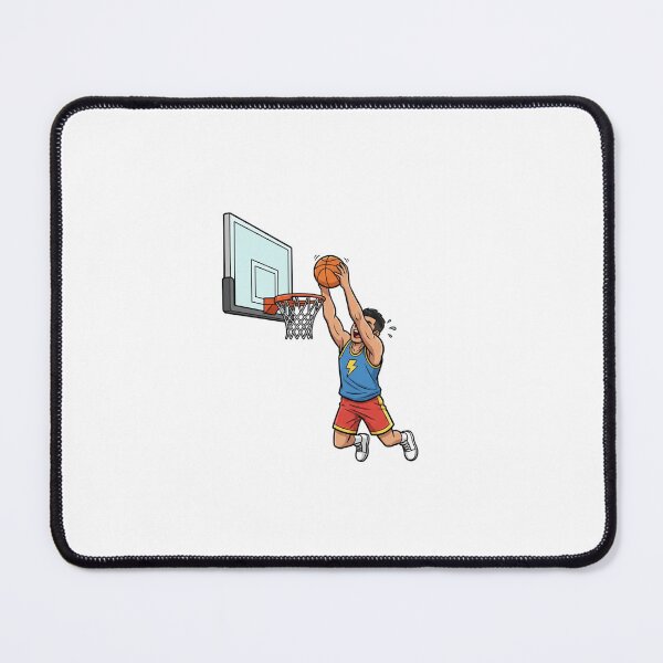 Item preview, Slam Dunk Cartoon Player- Dynamic Basketball Scoring Art designed and sold by Raju2018.