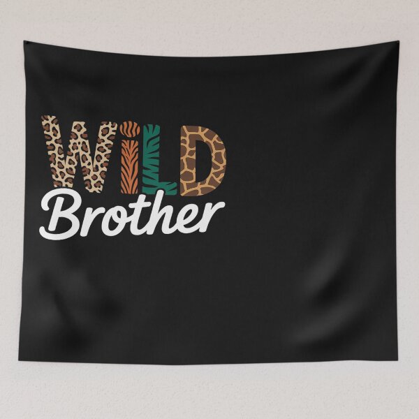 Item preview, Wild Brother Zoo Born Two be Wild B-day Safari Jungle Animal designed and sold by Eskomeranola.
