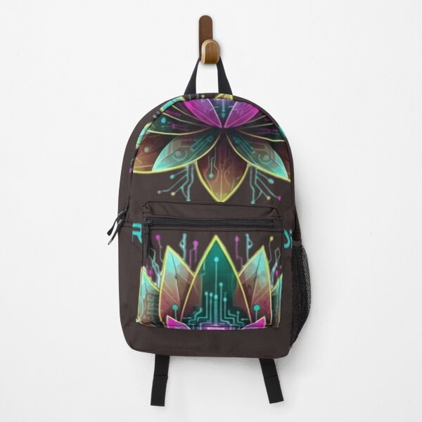 Item preview, The Digital Lotus: Cyberpunk Meets Spirituality designed and sold by Giuly’s world.