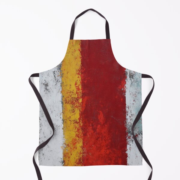 Item preview, abstract vertical strips in red, yellow, and white designed and sold by lautir.