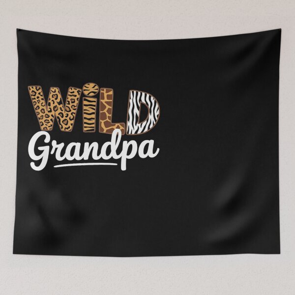 Item preview, Wild Grandpa Zoo Born Two be Wild B-day Safari Jungle Animal designed and sold by Eskomeranola.