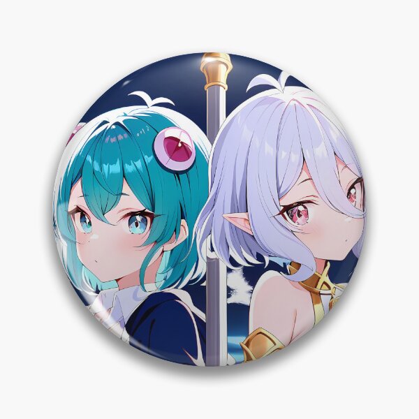 Item preview, Kokkoro And Aoi Celestial Connection Princess Connect Cosmos Anime Girl Waifu designed and sold by HumbertoValveno.