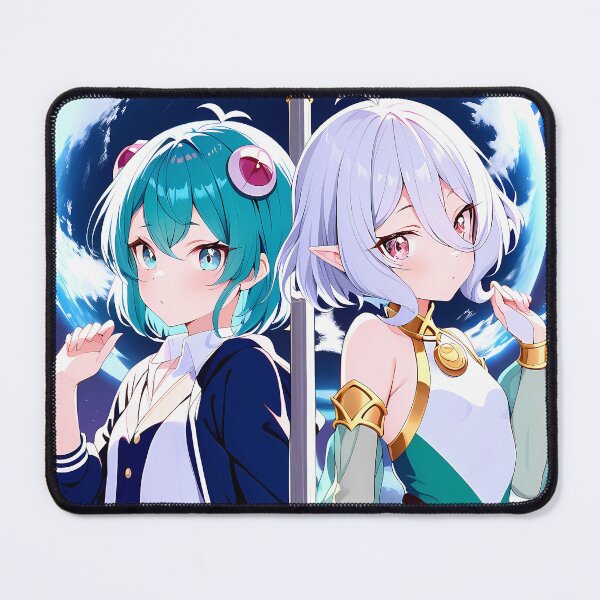 Item preview, Kokkoro And Aoi Celestial Connection Princess Connect Cosmos Anime Girl Waifu designed and sold by HumbertoValveno.