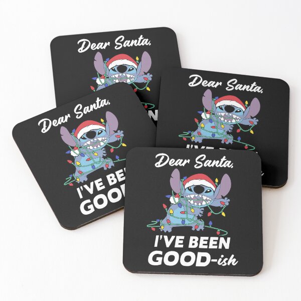Item preview, Stitch Dear Santa Ive Been Good Ish Funny Quote designed and sold by darronaselz.