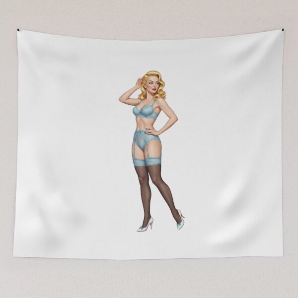 Item preview, "Retro Glamour: Charm and Audacity of Pin-Ups” designed and sold by CHRIST5000.