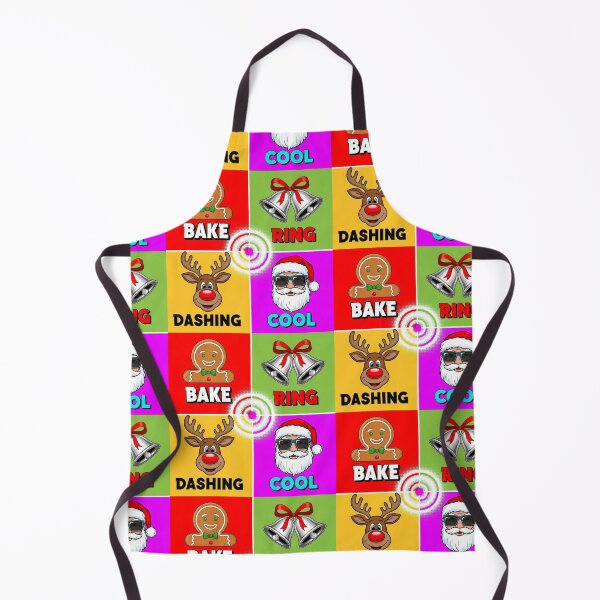 Item preview, Christmas Pop Art Bake Ring Dashing Cool designed and sold by graphicnew.