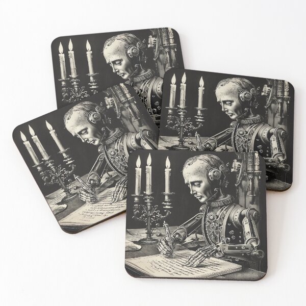 Item preview, Poet Automaton designed and sold by ONYX Pixee.