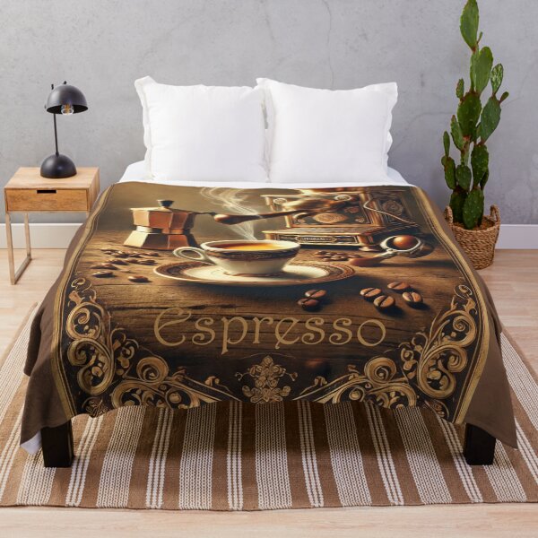 Item preview, Espresso Time – Italian coffee artistry in a retro-vintage look designed and sold by Eric Nagel.