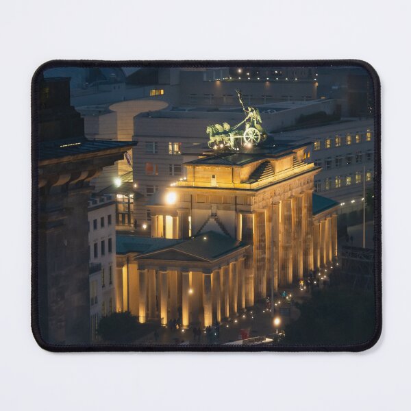 Item preview, Brandenburg Gate at night designed and sold by Ingo Gerlach.