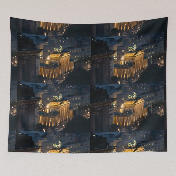 Item preview, Brandenburg Gate at night designed and sold by Ingo Gerlach.