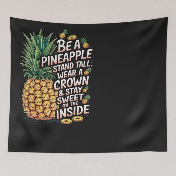 Item preview, Womens Be a Pineapple Stand Tall Wear a Crown Funny Tropical Fruit designed and sold by Eskomeranola.