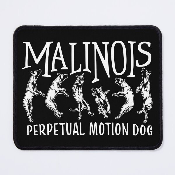 Item preview, Belgian Malinois Perpetual Motion Dog designed and sold by k9printart.