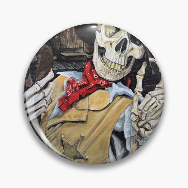 Item preview, Sheriff Skeleton designed and sold by BlankePaigeArt.