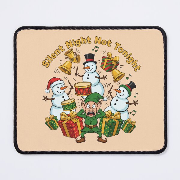 Item preview, Silent Night Not Tonight Christmas Chaos designed and sold by WeranovDesign.